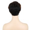 FCHW-wig Short Ombre Hair Wigs For Black Women Short Pixie Cuts Wigs For Black Women Short Straight Black Ladies Wigs Synthetic Short Wigs For Black Women African American Women Wigs (JY-001)