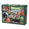 Cobble Hill 1000 Piece Puzzle - Cats Retreat - Sample Poster Included