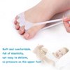 3 Pairs Kid Gel Toe Separator for Children (3-6 Years Old),Silicone Bunion Corrector for Kids Toe Straightener Foot Stretcher Big Toe spacers Toe spreaders(6 pcs), Blue