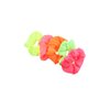 10pcs Neon Scrunchies, Elastic Hair Bands Solid Colors Hair Ties, Ponytail Holder Ropes for Girls, 8cm/3inch Women Bright Neon Hair Scrunchy Headwear