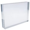 ExcelMark Blank Clear Acrylic Block (5 x 7, inches)