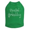 Spoiled Granddog Dog Shirt L Kelly Green