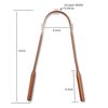 Gaia Guy 100% Pure Copper Tongue Scraper - Plastic-Free - Pure Tongue Cleaning Satisfaction