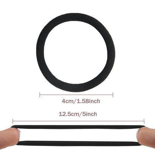 Vrose Flosi Hair Ties For Women Girls Men Kids Toddler Seamless Hair Ties For Thick & Curly Hair - Morandi Rubber Bands For Hair No Damage Ponytail Holder