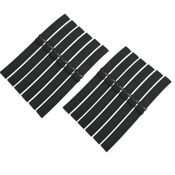 Elastic Bands for Wigs Straps for Wigs and Wig Making Adjustable Elastic Band for Wigs Elastic Hair Band Sewing for Making Wig Caps Adjustable Wig Band (12PCS 3cm*32cm)
