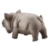 Ichiias Dog Chew Toy Cute Pig Grunting Squeak Latex Dog Puppy Toy(Black)