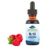 Pure Mountain Botanicals B12 Liquid | 1,000 mcg Vitamin B12 Supplement to Support Nerves, Immune Health, Energy, and Cognitive Function* - Kosher B12 Drops with Natural Berry Flavor, 1oz Bottle