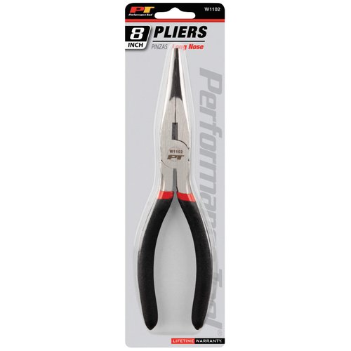 Performance Tool W1102 8-Inch Long Nose Pliers