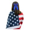 4th of July Bows for Women Blue Hair Bows Fourth Of July Hair Accessories Outfits American Flag Star USA Patriotic Bow Clips 4th of July Hair Accessoriers Gifts Party Favors (Blue 2)