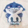 niannyyhouse 20cm Plush Doll Clothes Shark Hoodie Shoes 8in Doll Accessories