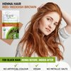 Davis Finest Henna Hair Dye 250g, Organic, Natural Henna Powder Hair Color, Beard Dye