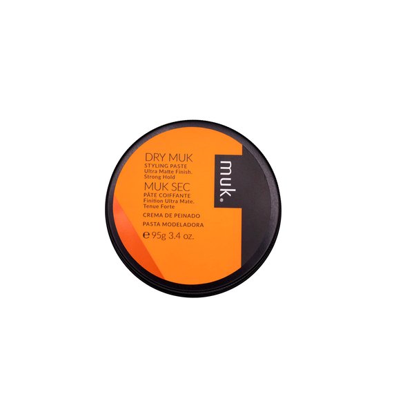 Muk Haircare Dry Ultra Matte Styling Paste, Strong Hold Paste - 3.4oz