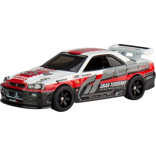 GT-R GT3#23 White Video Game Diecast Model Car HKC28