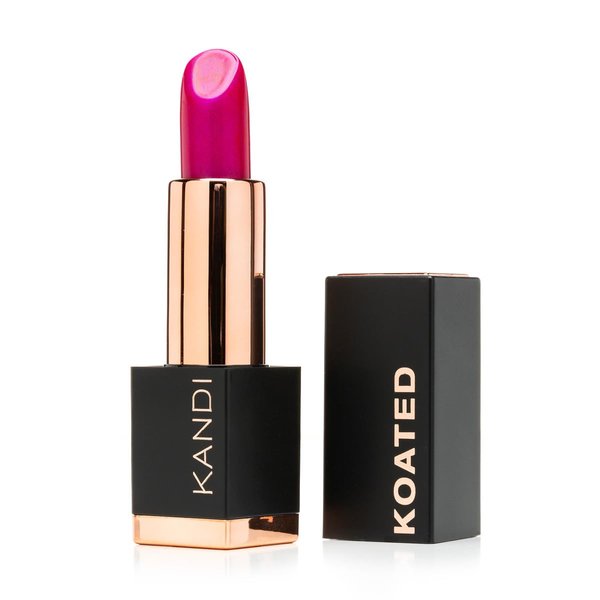 Kandi Koated Satin Lip Color [Paramour] Soft & Creamy Lipstick Burruss | Rich Colors, Paraben-Free, Cruelty-Free Creme Lipstick | Beauty & Makeup