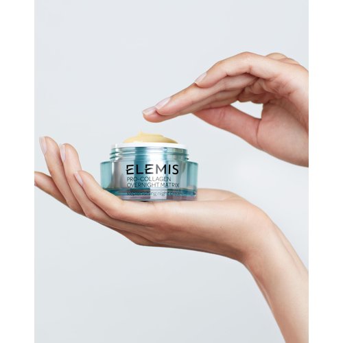 ELEMIS Pro-Collagen Overnight Matrix, 50ml – Wrinkle Smoothing Night Cream, Deeply Hydrate, Smooth, Firm & Replenish Stressed Skin, Overnight Hydrating Skincare Face Cream