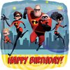 Anagram The Incredibles Birthday Party Supplies 8pc Mr Incredible Airwalkers Balloon Bouquet Decorations