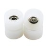 RACOFSB 65D Urethane Fingerboard Wheels Pro Bowl Shape (White)