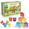 42Pcs Safari Animals Learning Toys for 1-3 Year Olds: Montessori Counting, Matching & Sorting Games, Fine Motor Skills Development - Perfect Christmas, Birthday, Easter Gift for Baby Boys and Girls