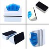 JRing Magnet Aquarium Cleaner, Magnetic Algae Scraper for Glass Aquariums Aquatic Algae Cleaning Tool Fish Tank Glass Cleaner (Small)