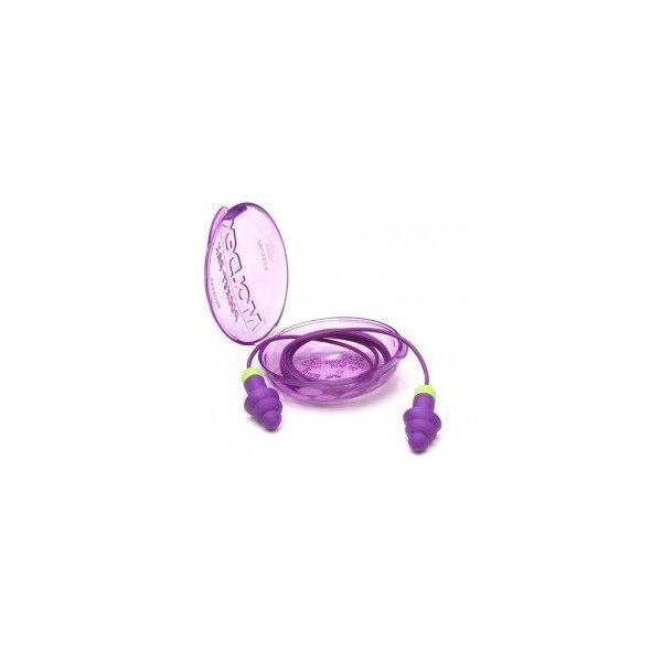 Rockets Reusable Earplugs Corded,1 Pair, in Plastic Case