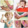Y 10 Sheet Women Girls Makeup Temporary Tattoo Stickers Festival Carnival Birthday Party Fake Body Tattoos for Beautiful Theme Face Tattoos Body Tattoos