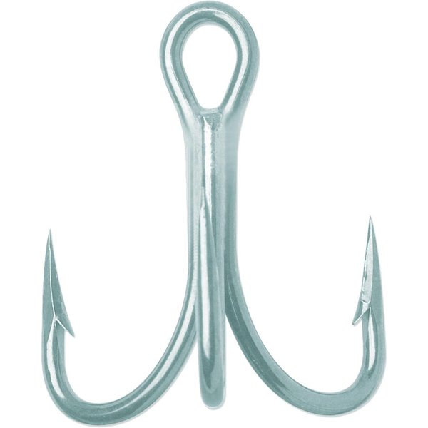 VMC O'Shaughnessy Treble Short 4X Perma Steel 4, Multicolor, One Size