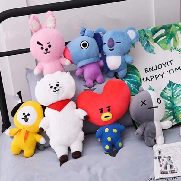 Lerion Pillow Doll Plush Small Plush Puppets Toy Character Plush Standing Figure Décor for Adult Kids (Tata)