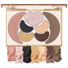 UCANBE All in One Makeup Kit - 4 Shimmer Matte Eyeshadow, 1 Pink Blush, 1 Bronzer Contour, 1 Illuminator Highlighter Makeup Palette Make Up Sets for Women Girls Teens Gift (04)