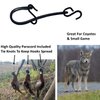 Hang 'Em High -Field Hanger Displays (6 Pack) Beautifly Display Your Animals in The Field for Pheasants Duck Grouse Birds Coyote Fox Small Game 6 Reusable Flexible Adjustable Hangers Fit in A Pocket