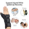 Wrist Brace with Thumb Spica Splint, Wrist splint & Thumb Splint Brace and Stabilizer, Relieve and Treat for De Quervain's Tenosynovitis, Arthritis, Sprains, Carpal Tunnel Pain, Tendonitis (Right,S)
