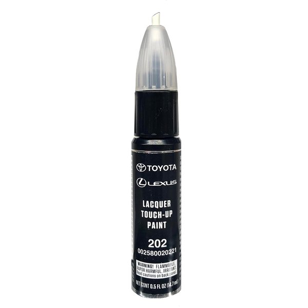 Toyota Genuine Touch up Paint, Black Onyx, Color Code 202, Scion/Lexus