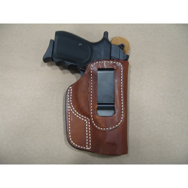 Azula IWB Molded Leather Inside Waist Concealed Carry Holster for Beretta 84/85 .380 TAN RH