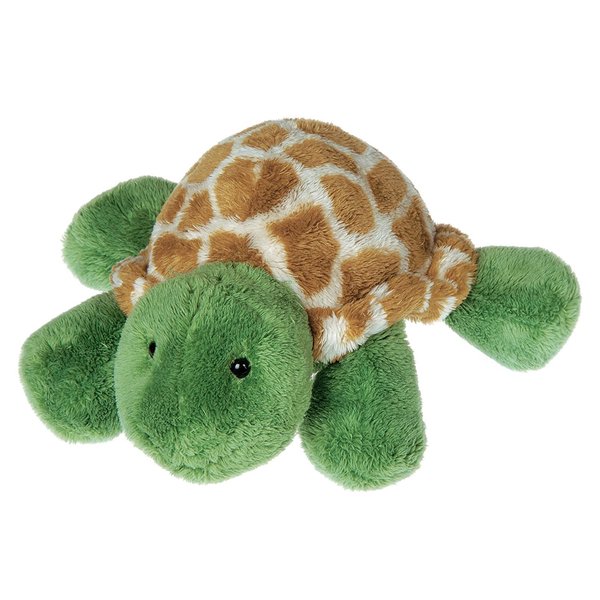 Mary Meyer PufferBellies Stuffed Animal Soft Toy, Pokey Belly Turtle, 7-Inches