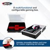 BCW Prime X4 Gaming Box | Playing Card Storage Box for Decks and Game Accessories, Includes Removable Dividers and Dice Trays | Trading Card Storage Box for Gaming (Standard)