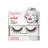 Marilyn Monroe x KISS Limited Edition Reusable False Eyelashes, Tapered-End Technology, 3D Mink Effect Design, ‘The Diamond Girl’, 1 Pair Fake Eyelashes