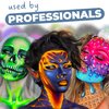 Blue Squid PRO Face Paint - Professional Water Based Single Cake Facepaint & Body Paints - SFX Makeup, Kids Adults Face Painting for Costume, Halloween, Cosplay - Classic Black 90g / 3oz