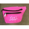 Yens Fanny Pack for Men Women - Waist Bag Pack - Lightweight Belt Bag for Travel Sports Hiking (FN-Fun 3-Zip, Neon Pink)