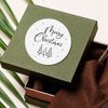 120 x Cute Christmas Gift Label Stickers Xmas Present Tags Merry Christmas Stickers Round Labels Circle Christmas Sticker Envelope Seals