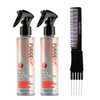 yper Fudge Professional Prep Curl Revolution Mist (5.07 oz) with Teasing Comb Pack of 2