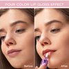 MYMERRY 4 In 1 Lip Stain,3 Vivid Color Lip Tints and Clear Lip Gloss,Contains Lip Oil Gloss and Velvety Lip Tint for Matte/Plumping Glossy Lip Look,Moisturizing，Non-Sticky,Long-Lasting,Smudge-Proof