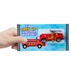 JOYIN 28 Packs Valentines Day Cards with DieCast City Vehicles Toys for Kids Valentine Party Favor, Classroom Exchange Prize and Gifts for Boys, Valentine’s Greeting Cards