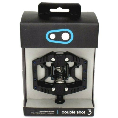 Crankbrothers MTB Pedals Double Shot 3 Black