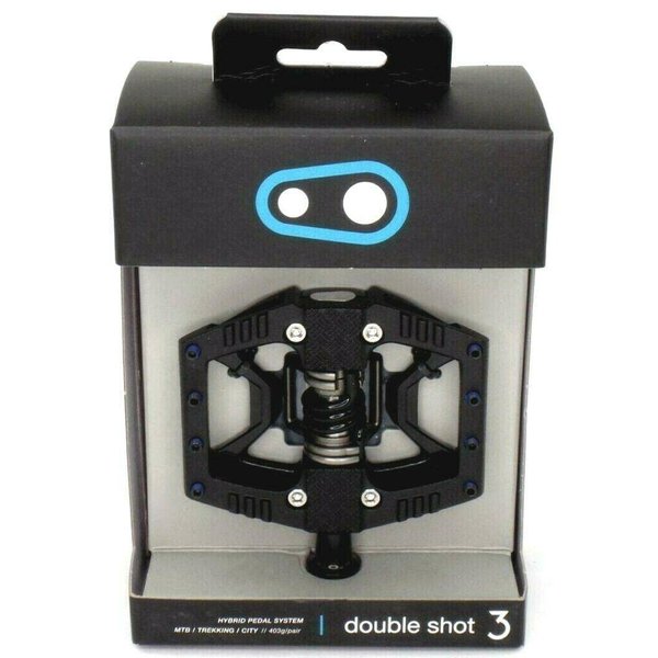 Crankbrothers MTB Pedals Double Shot 3 Black
