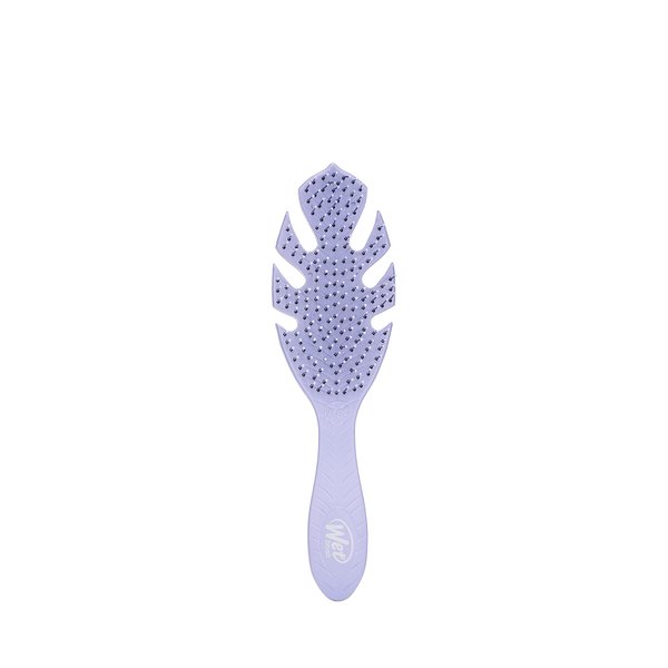 Wet Brush Go Green Hair Detangler Brush, Lavender - Detangling Hair Brush - Ultra-Soft IntelliFlex Bristles Glide Through Tangles & Gently Loosens Knots While Minimizing Pain, Split Ends & Breakage