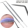 Lash Separate Tool & Lash Lift Tool Set Lash Pick Tool Lifted Lashes - Lash Separating Tool, Eyelash Pick Tool - L Tool Lash Lift Products & Lash Lift Micro Brush, Lash Lift Sticks Supply