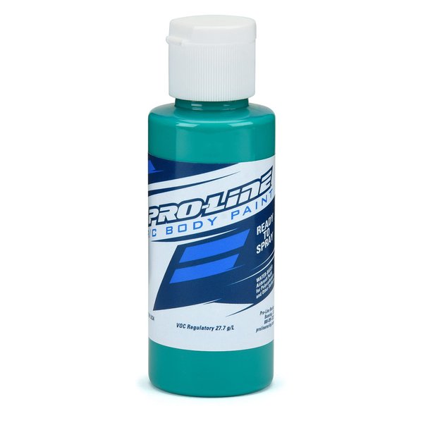 Pro-Line Racing RC Body Paint - Fluorescent Aqua PRO632808 Car Paint