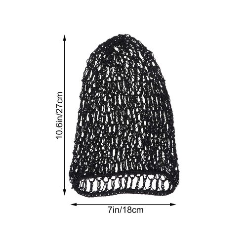 Night Day Cap Bonnet Hair Net Bag Women Hairnet Snoods Cover Crocheted Hair Net Cap Hair Nets for Sleeping Crochet Hair Womens Head Wraps Hair Net Bands Packaging Net Miss Bread