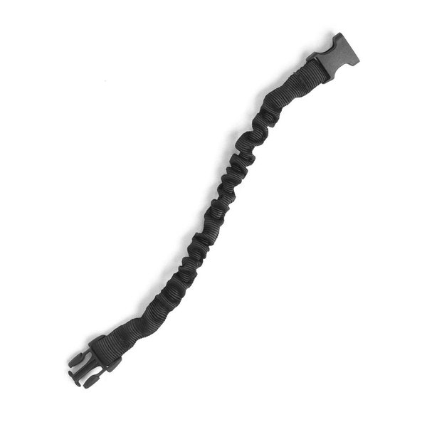 The Buddy System Accessories for Our Dog Leashes Made in USA (Shock Absorber, Small Dog Black)