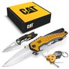 Cat 3 Piece 9-in-1 Multi-Tool, Knife, and Multi-Tool Key Chain Gift Box Set - 240125