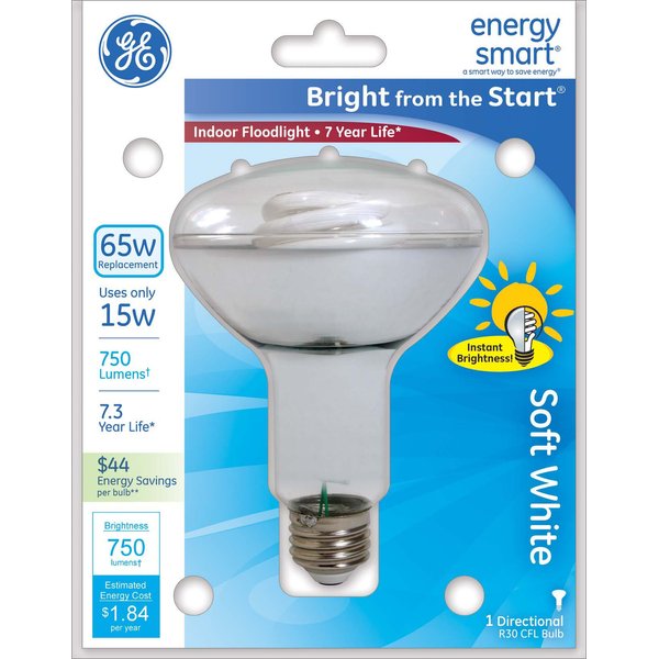 GE Energy Smart 65w Directional Bulb Soft White